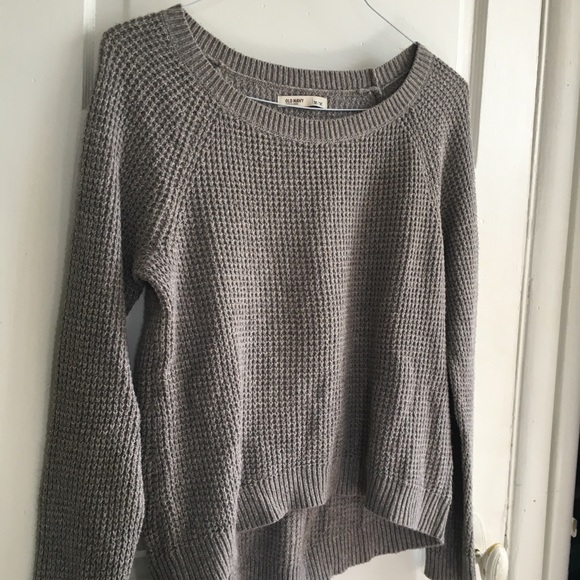 Light Dusty Grey Pullover Sweater - Picture 4 of 6